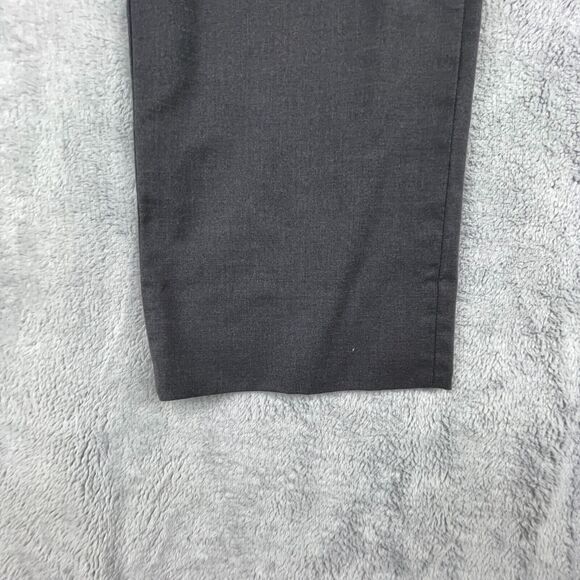 Brooks Brother Dress Pants Men's W34 (32) Gray 100% Wool Straight Leg - Picture 5 of 13